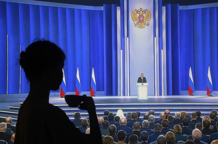 Putin blames West for war against Ukraine in State of Nation address