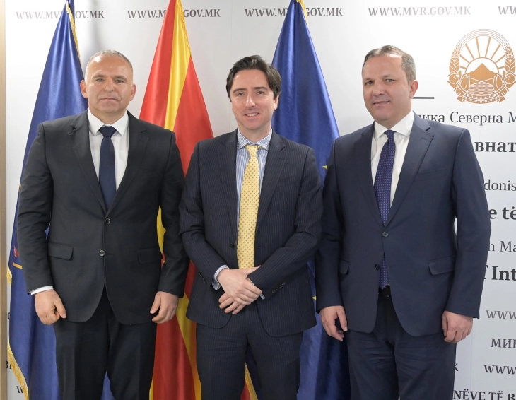 Minister Spasovski meets UK Home Office representatives