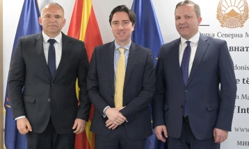 Minister Spasovski meets UK Home Office representatives