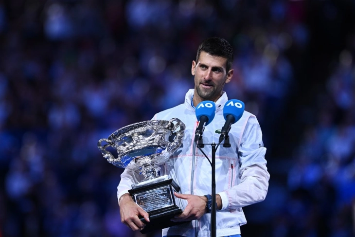 Djokovic starts 378th week as world number one, beating Graf record