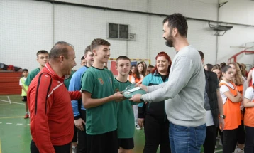 Стартуваа училишните спортски лиги во општината Ѓорче Петров