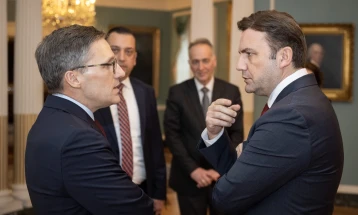 Osmani holds meetings at State Department: Strategic Dialogue significantly improves North Macedonia - United States relations