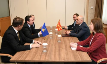 Kovachevski - Kurti: Skopje welcomes EU proposal to normalize Pristina-Belgrade relations