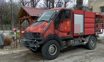 Опожарено паркирано „ауди“ во Куманово