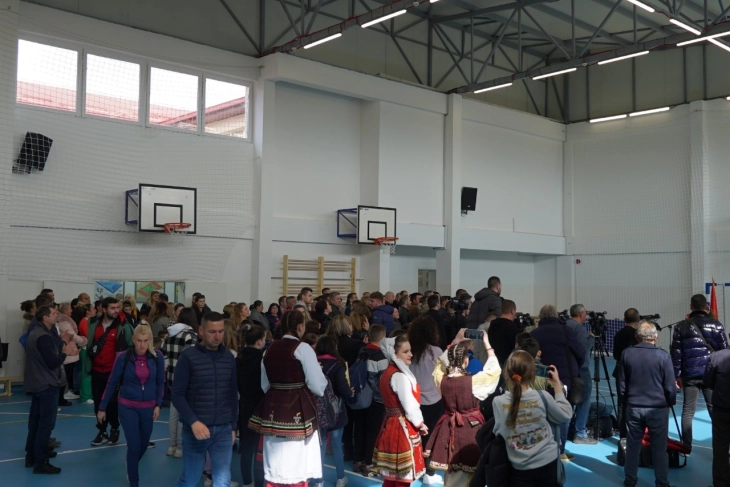 Стефковски: Населеното место Стајковци добива нова спортска сала со средства обезбедени од буџетот на општина Гази Баба