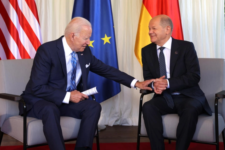 Biden and Scholz pledge continued support for Ukraine