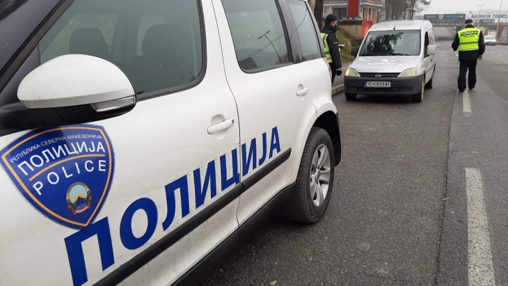 МВР: 129 санкционирани возачи во Скопје, 27 без возачка дозвола