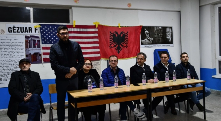 Përfaqësuesit e Aleancës për Shqiptarët në takime me banorët e Tuhinit