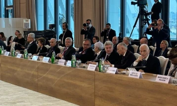 Поранешниот претседател Иванов учествува на 10. Глобален Баку форум во Азербејџан