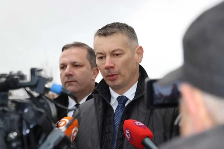 BiH Minister of Security Nešić in North Macedonia visit