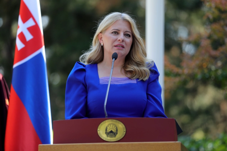 Çaputova: Është e pamundur që tani të flasim për pranimin e Ukrainës në NATO