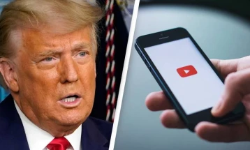 Јутјуб го враќа каналот на Трамп