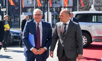 EU’s Borrell to visit North Macedonia on 16-17 March