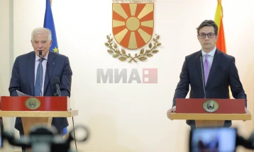 Pendarovski-Borrell: Eyes of the European Union and the Western Balkans people are looking to Ohrid
