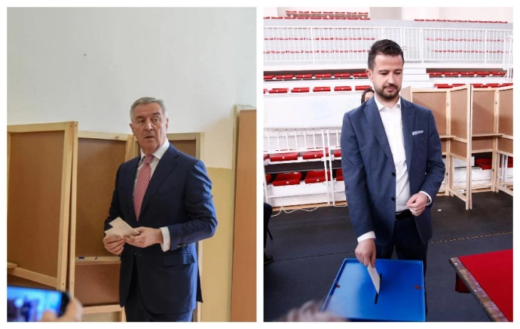 Претседателски избори во Црна Гора: Ѓукановиќ и Милатовиќ одат во вториот круг