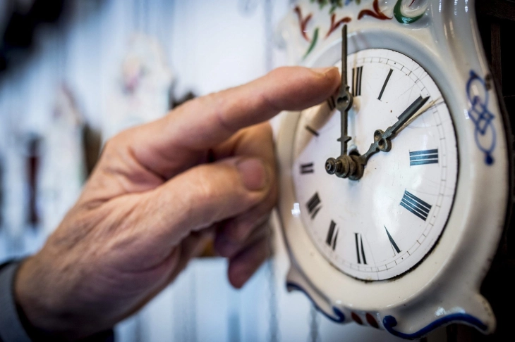 Daylight saving time begins on March 26
