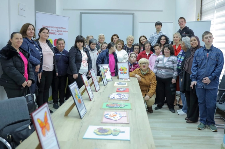 Изложени мозаици по повод Светскиот ден на лицата со Даунов синдром