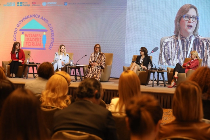 Declaration of women leaders for good governance and anti-corruption in South-East Europe signed in Skopje