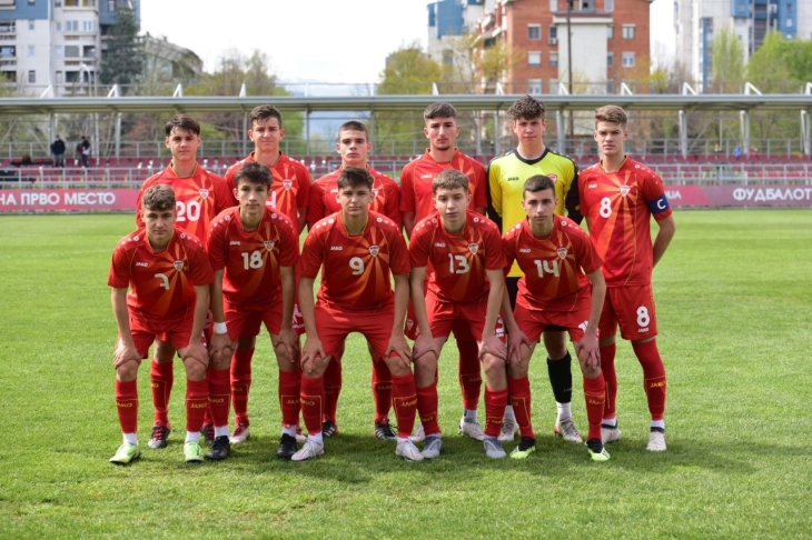 У18: Македонските фудбалери ремизираа на гостувањето во Баку