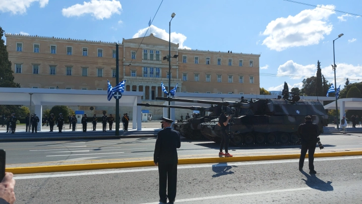 Воена парада во Атина за годишнината од востанието за независноста на Грција