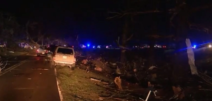 Tornadoes in southern US kill at least 23 and wound dozens
