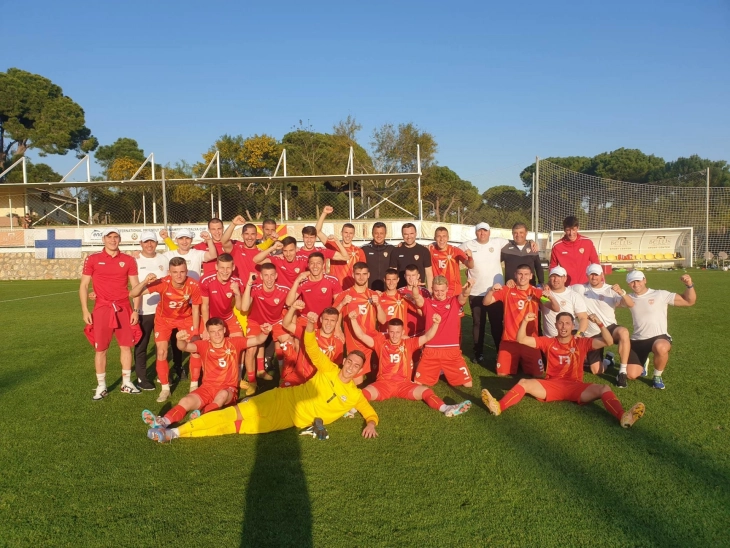 Македонските фудбалери до 21 ја победија Финска на пенали на „Анталија Куп 2023