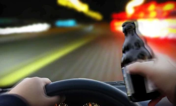 Санкционирани 19 возачи кои возеле под дејство на алкохол на територија на СВР Штип