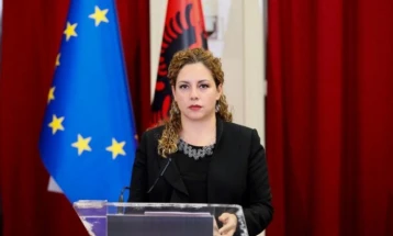 Albanian Minister of Europe and Foreign Affairs Xhaçka to visit Skopje on Monday