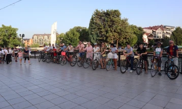 Велосипедски ден во Струга во организација на Critical Mass