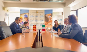 Shaqiri – Silvestri: Strengthening friendly Macedonian-Italian relations