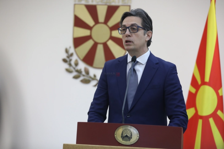 Pendarovski: Talks with opposition only way to two-thirds majority for constitutional amendments