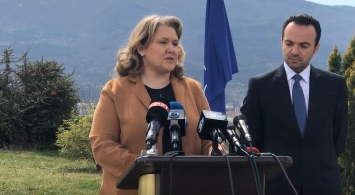 Изјава на министерката за одбрана Славјанка Петровска (во живо)