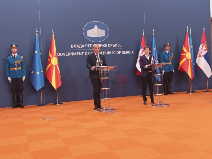 Ковачевски - Брнабиќ: Србија ќе се приклучи кон интерконекторот Северна Македонија-Грција (ДПЛ)