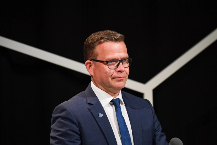 Лидерот на финската десница Петери Орпо оптимист дека ќе победи на утрешните избори