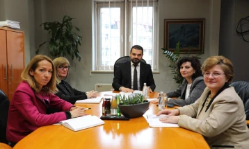 Lloga, Ivanovska discuss cooperating in fight against corruption