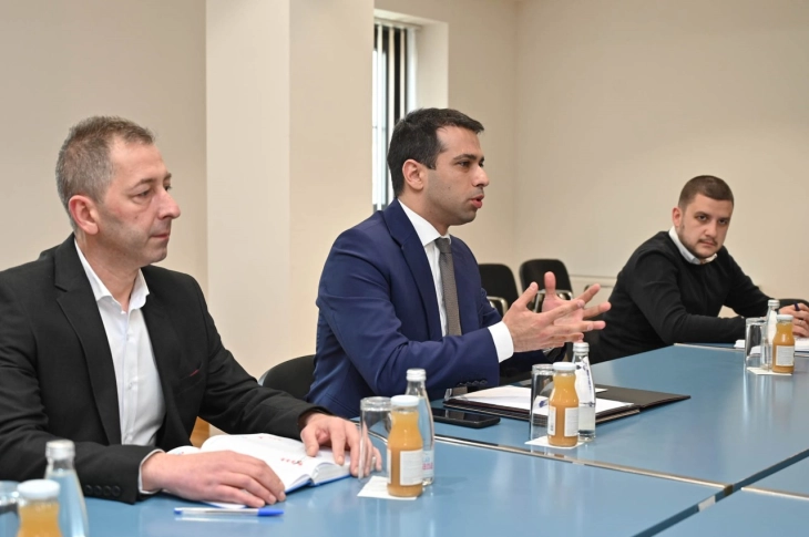 Boçvarski: Maqedonia e veriut është fuqishëm e përkishtuar në ndërtimin e Korridorit 8 hekurudhor