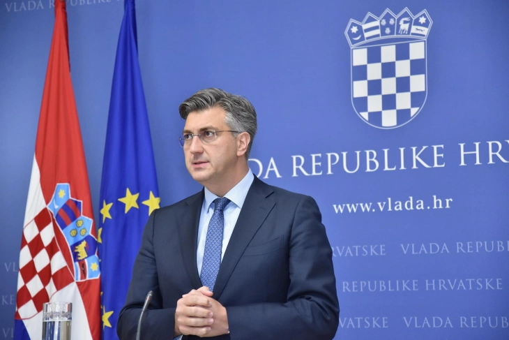 Croatian PM Andrej Plenkovic to visit North Macedonia