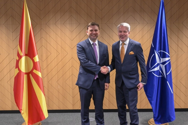 Osmani meets Finnish FM Haavisto: Finland's NATO membership strengthens the Alliance