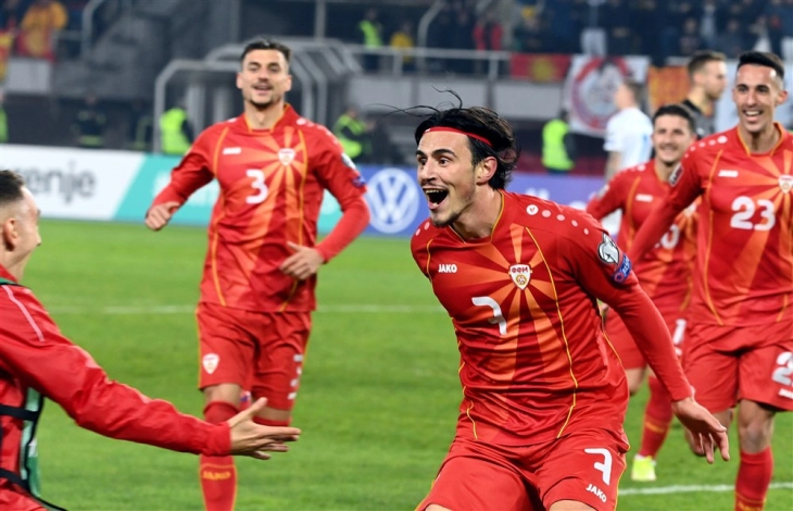 North Macedonia keeps at 65th place in latest FIFA world ranking