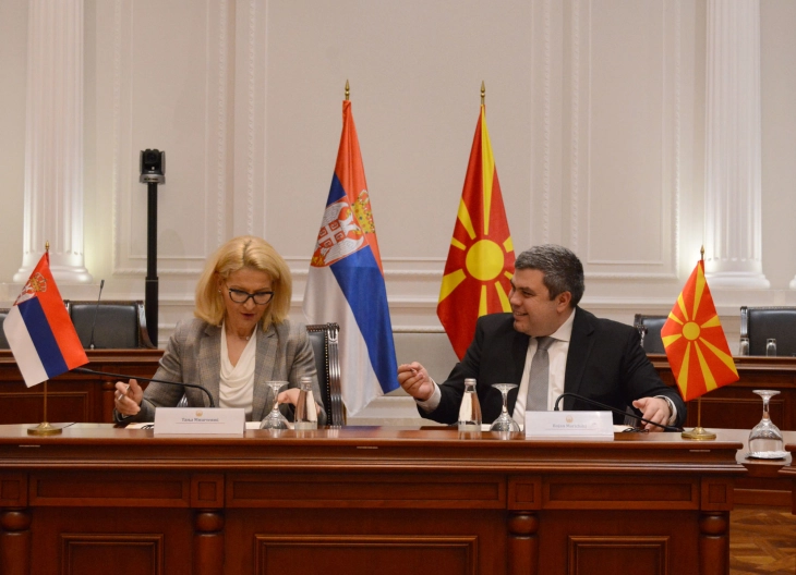 North Macedonia and Serbia sign memorandum of cooperation in European integration (UPD)
