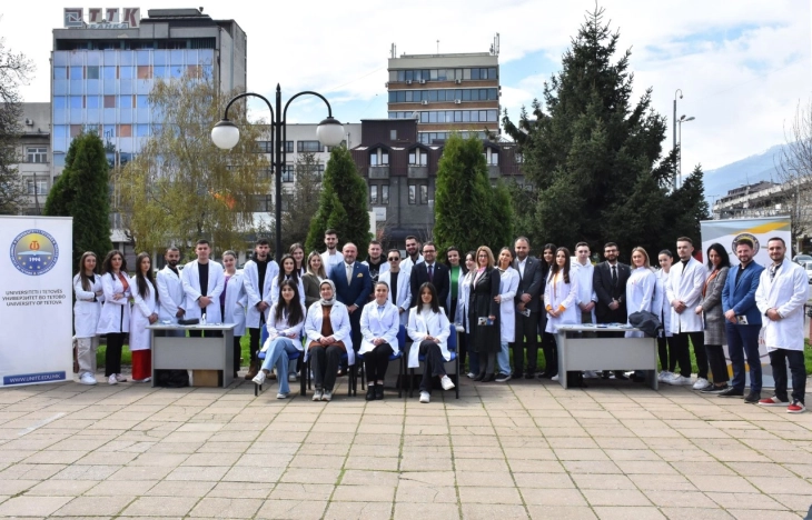 Në Ditën Botërore të Shëndetit, studentët e UT-së organizuan aktivitete për ndërgjegjësimin e popullatës në parandalimin e sëmundjeve