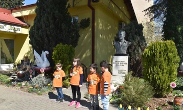 Во Велес одбележани 79 години од загинувањето на народниот херој Димче Мирчев