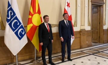 Osmani: North Macedonia strives for peaceful, sustainable solution to Georgia conflicts