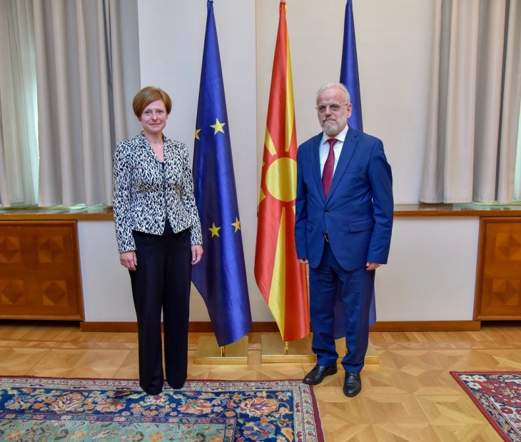 Xhaferi – Drexler: Continued German support for N. Macedonia Euro-Atlantic integration