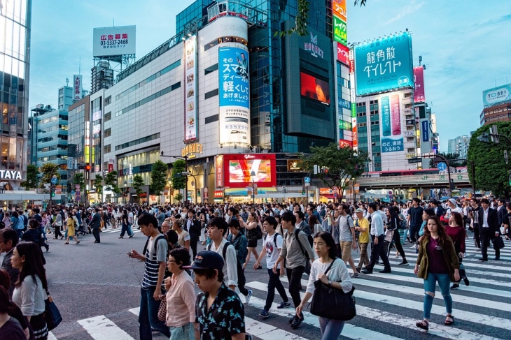 Popullata në Japoni vitin e kaluar ka rënë nën 125 milionë