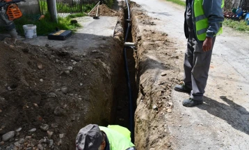 Нова водоводна мрежа и асфалтирање на три улици во селото Драчево