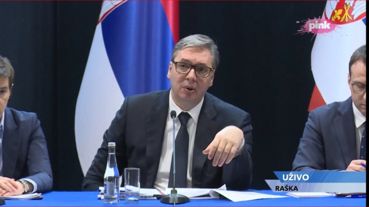 Вучиќ: Единствената цел на Приштина се провокации за да не вовлечат во војна со НАТО