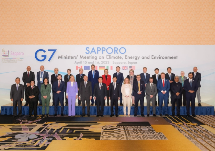 Г7 вети забрзување на мерките за обновлива енергија и нула емисии на јаглерод