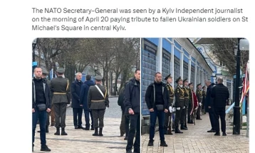 NATO Secretary General Stoltenberg arrives in Kiev for surprise visit