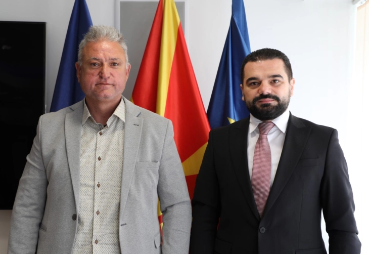 Justice Minister meets with OMO Ilinden-Pirin Co-President Stojko Stojkov